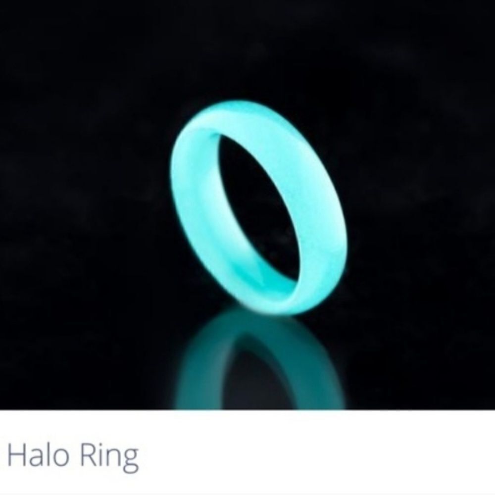 Carbon 6 Halo ring/ glow in dark - Picture 2 of 2
